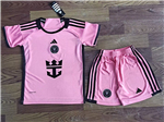 Inter Miami CF 2024 Youth Home Pink Soccer Jersey