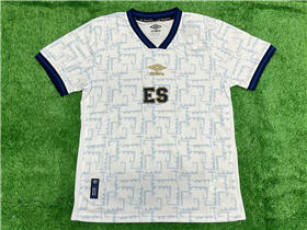 El Salvador 2023 Away White Soccer Jersey