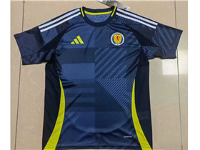 Scotland 2024 Home Navy Soccer Team Jersey 