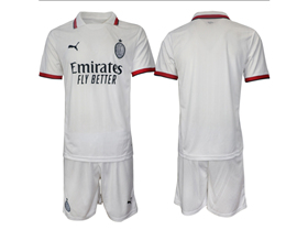 A.C. Milan 2024/25 Away White Soccer Jersey