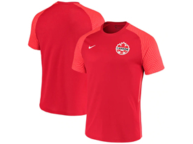 Canada 2022/23 Home Red Soccer Jersey