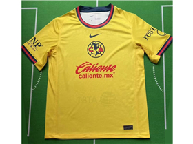 Club América 2024/25 Home Yellow Soccer Team Jersey